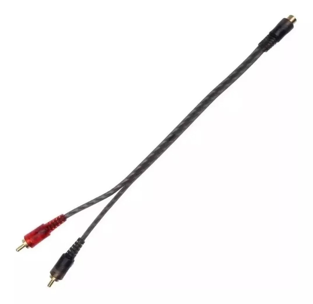 SAYPRO SA-1F2M Cable Audio Dos RCA Plug a Un RCA Jack ( Y RCA )