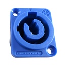 NEUTRIK NAC3MPXXA POWERCON CORRIENTE 20A 250V CHASIS AZUL