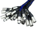 SAYPRO SA-SNAKE204 Cable Snake 20 XLR Hembras mas 4 XLR Machos 30MTS