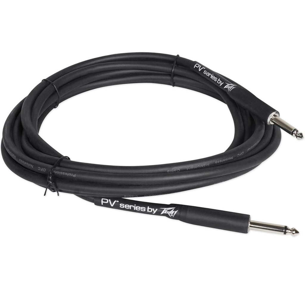 PEAVEY PV20 INST Cable de instrumentos Plug Mono a Plug Mono 6mts