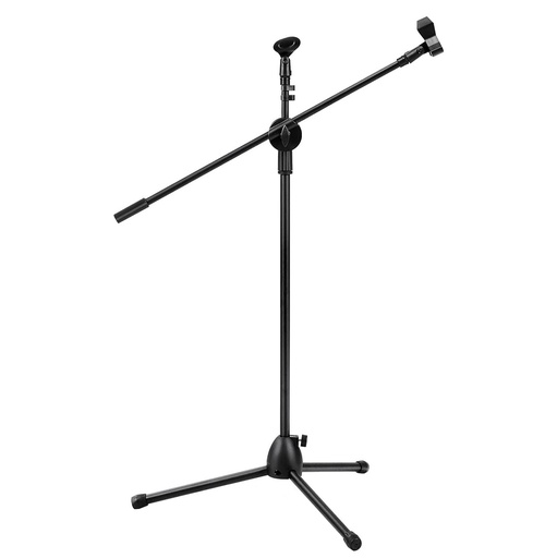 [M-200] FIRST-RATE PRODUCT PEDESTAL PARA MICROFONO CON BOOM LIVIANO CAJA ROJA