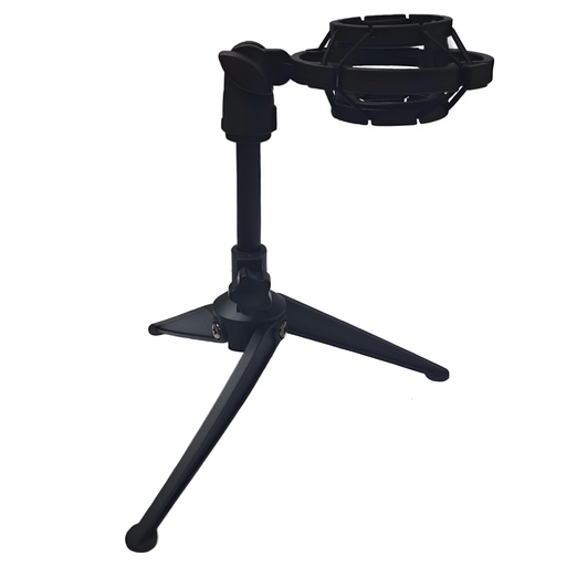 [Mesa Shock Mount] PEDESTAL CHINO DE MICROFONO DE MESA SHOCK MOUNTAltura Ajustable de 21cm a 27cm