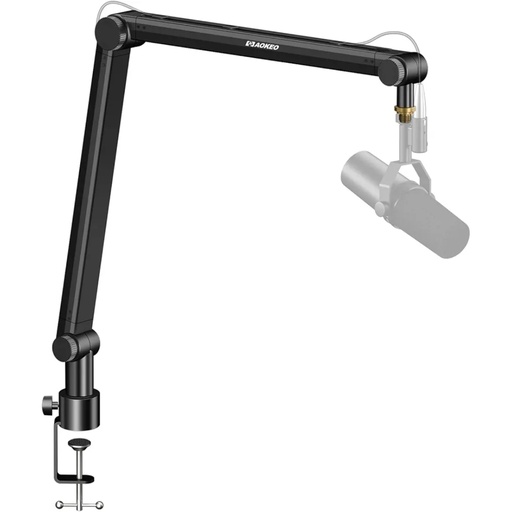 [AK-48] PARAL STAND PEDESTAL DE MICROFONO JIRAFA TIPO RADIO AOKEO AK-48 BRAZO