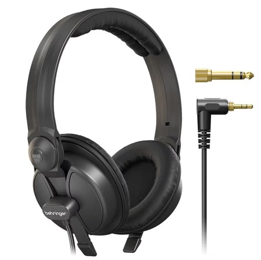 [BH30] BEHRINGER BH30 Audífonos De DJ Supra-Aural Alta Fidelidad