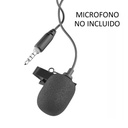 CLIPS DE CORBATA CON TAPAVIENTO DE MICROFONO DE SOLAPA 7.5MM