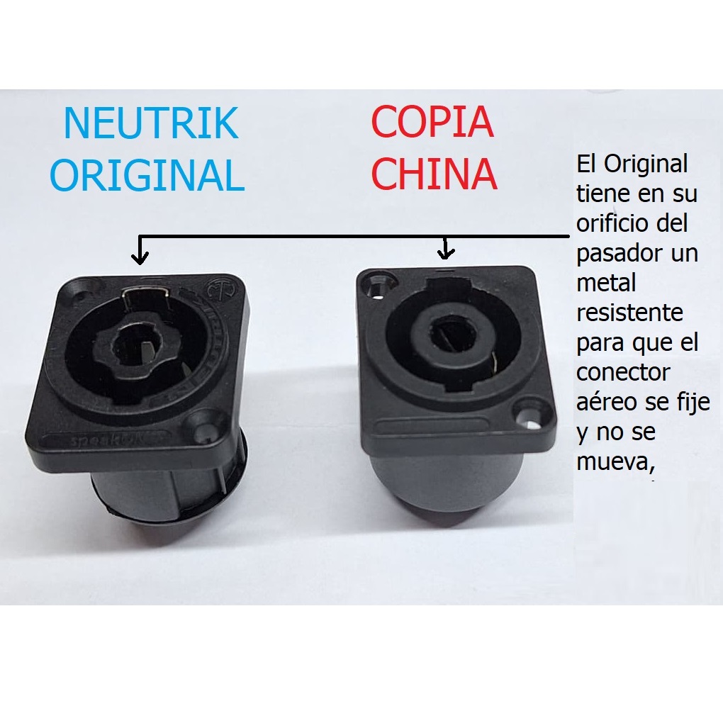 CONECTOR TIPO SPEAKON AEREO CHINO