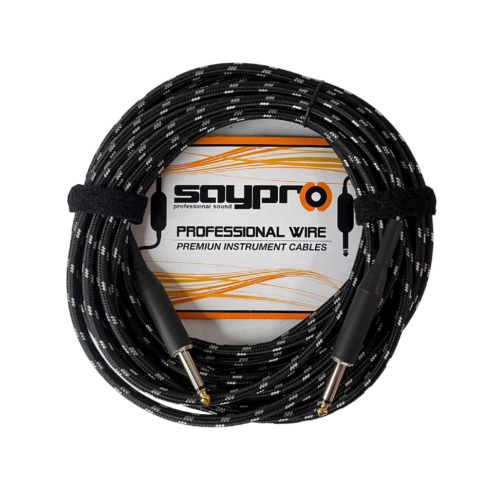 SAYPRO SA-C31-25FT CABLE PLUG MONO 7.5MTS INSTRUMENTO MUSICAL / AUDIO