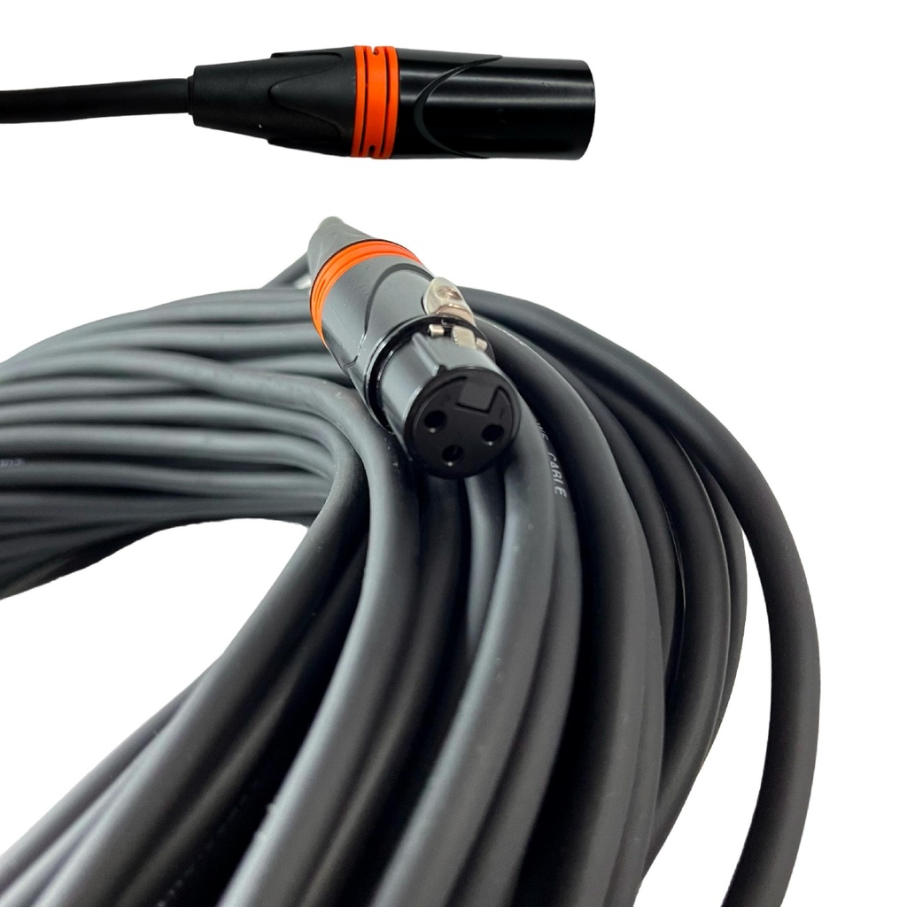 SAYPRO SA-C25-100FT Cable de Audio, Microfono o Corneta Amplificada  XLR 30MTS