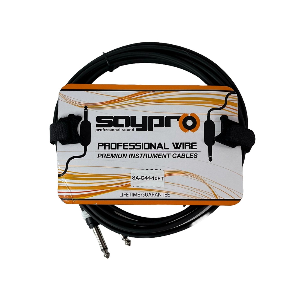 SAYPRO Cable De Audio Plug Estéreo Mini a Doble Plug Mono Grande 3mt