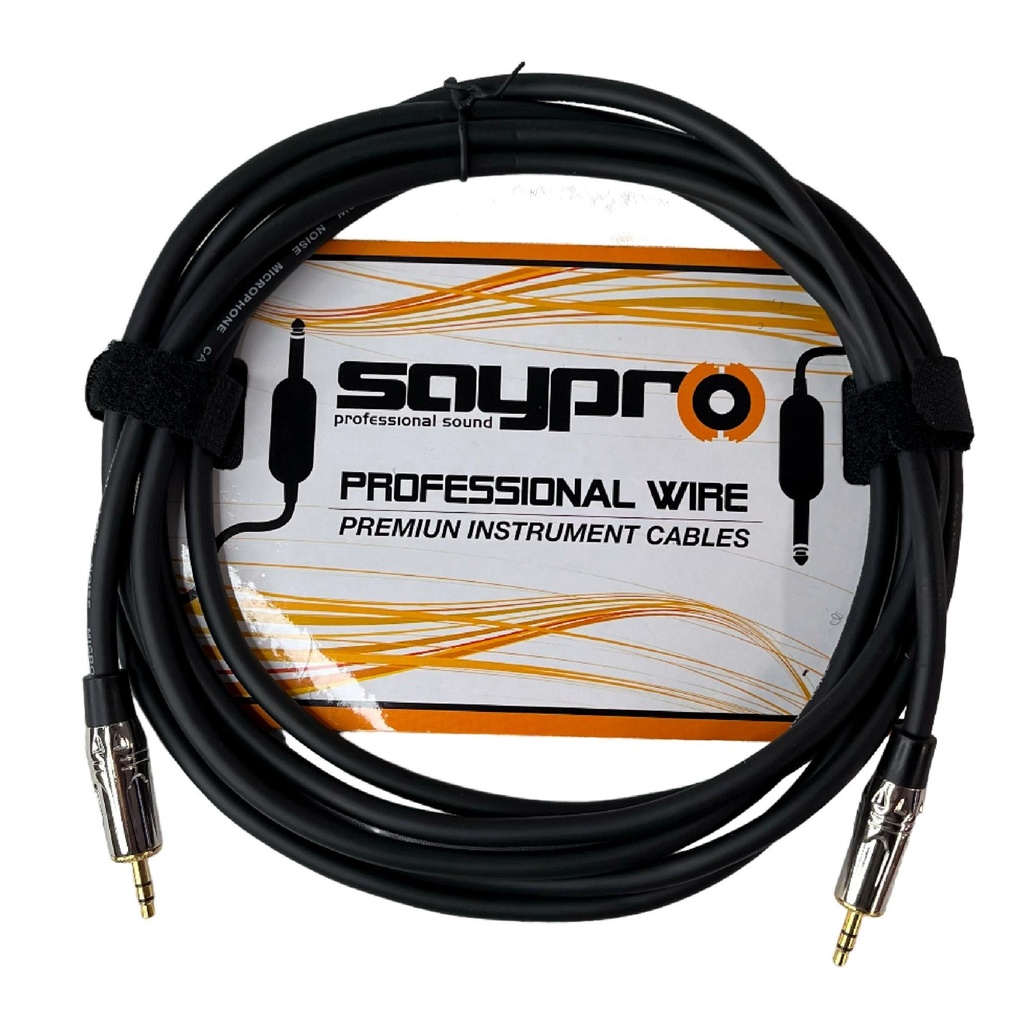SAYPRO SA-C61-10FT Cable Audio Auxiliar Plug Mini Estéreo a Plug mini Estéreo 3mt