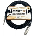 SAYPRO SA-C42-25FT XLR Hembra a PLUG Mono Para Micrófono 3.6 MTS