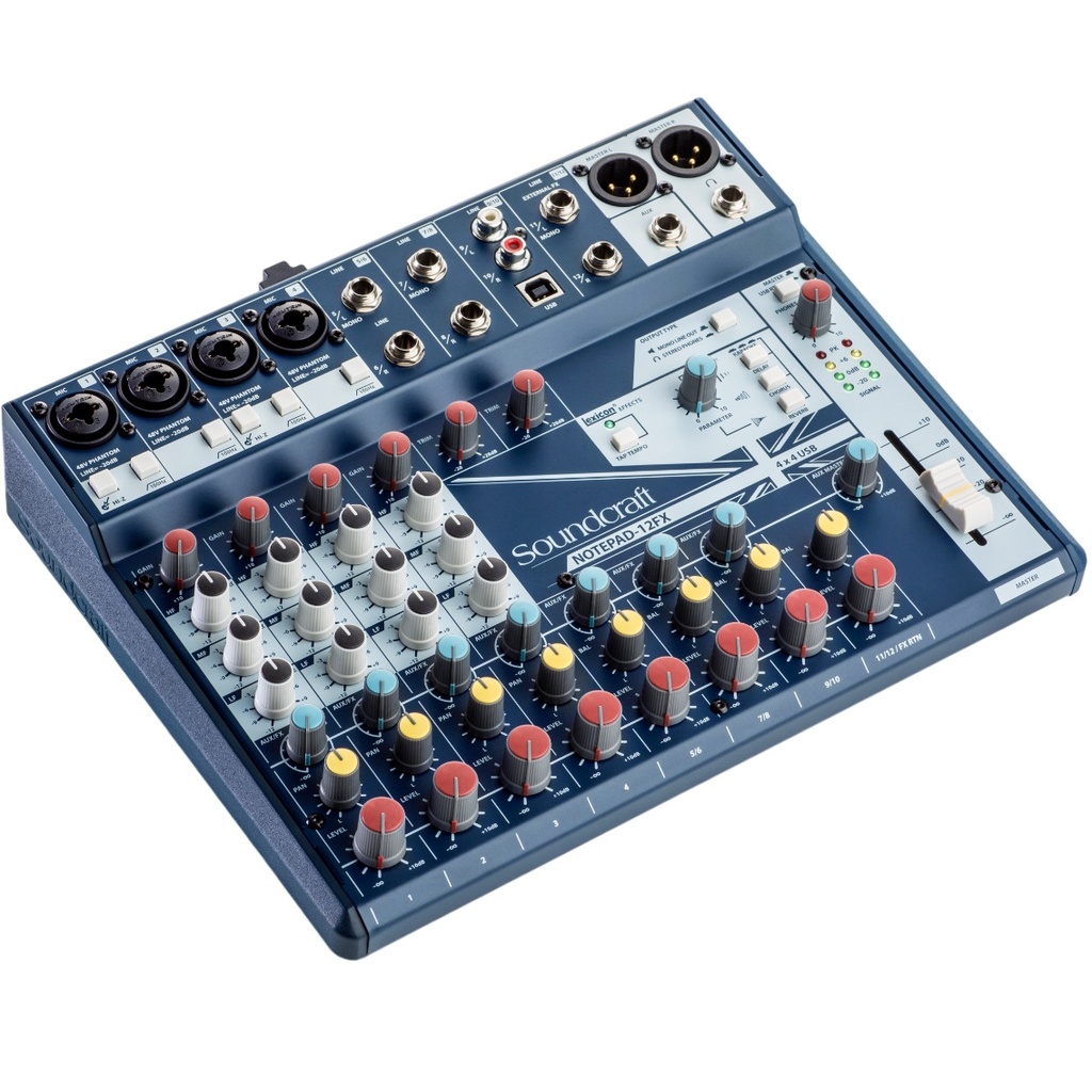 SOUNDCRAFT NOTEPAD-12FX Consola Pasiva l