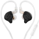 KZ LINSOUL KZ ZS10 Pro X con Micrófono Auriculares intrauditivos Audífonos De Monitoreo Alta Fidelidad IEM Con Cable Desmontable