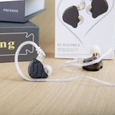 KZ LINSOUL KZ ZS10 Pro X con Micrófono Auriculares intrauditivos Audífonos De Monitoreo Alta Fidelidad IEM Con Cable Desmontable