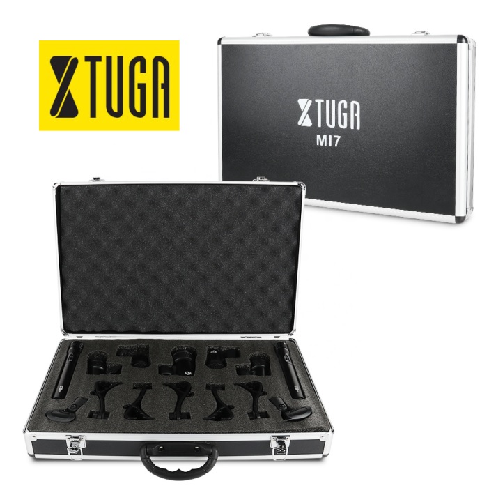 XTUGA MI7 Micrófonos Instrumentos Musicales Batería SET 7 Piezas