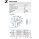 Sennheiser E835 especificaciones