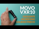 MOVO VXR10 Micrófono Universal De Escopeta Compatible con cámaras y teléfonos Smartphone DSLR, iPhone y Android.