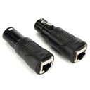 ACCU CABLE ACRJ455PSET ADAPTADOR DMX RJ45 A XLR DE 5 PINES