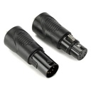 ACCU CABLE ACRJ455PSET ADAPTADOR DMX RJ45 A XLR DE 5 PINES