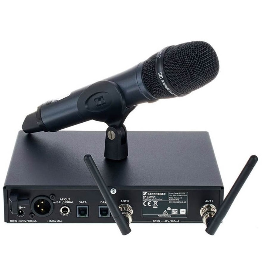 SENNHEISER EW100-835-G4 Micrófono Inalámbrico Profesional Vocal de Mano t