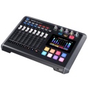 TASCAM MIXCAST4 Consola Pasiva, grabadora e interfaz de audio USB: cuatro entradas de micrófono XLR/TRS, pantalla táctil y software de edición incluidos