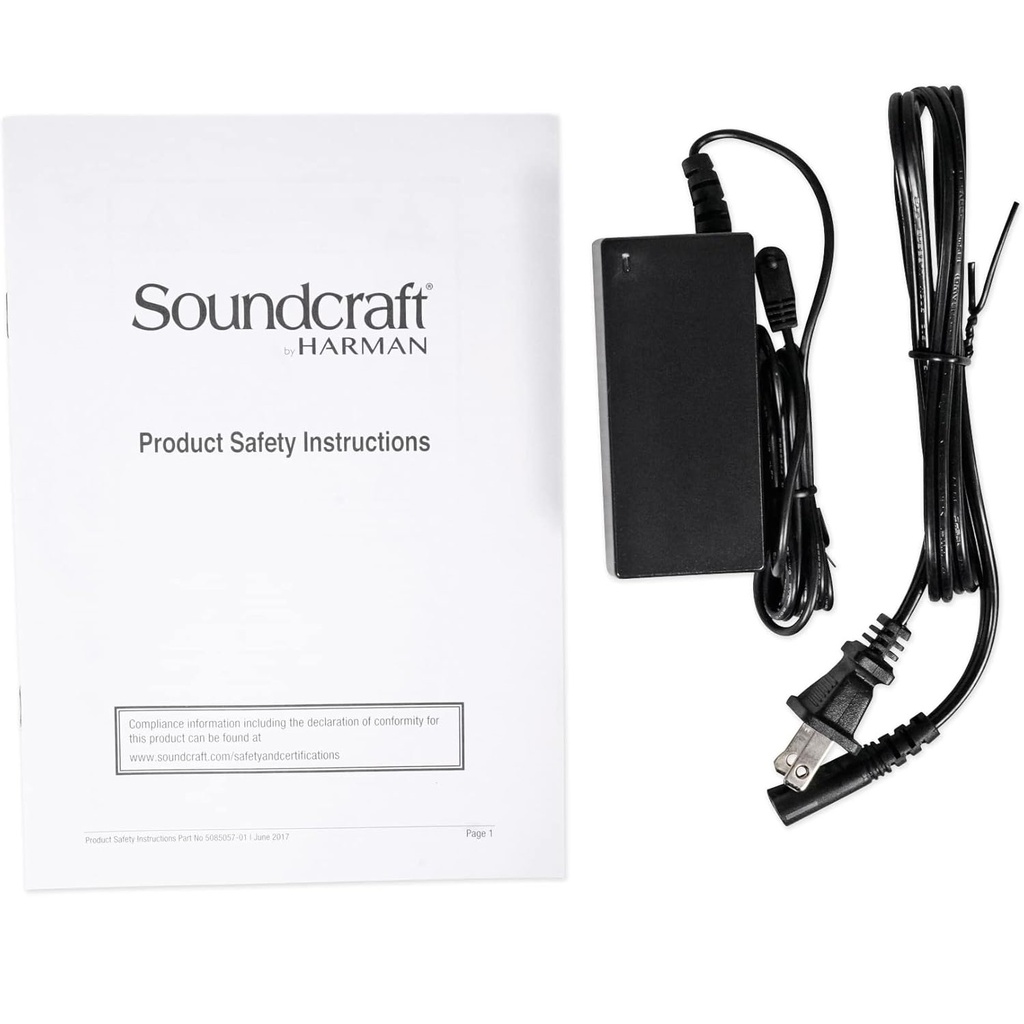 SOUNDCRAFT NOTEPAD-8FX Consola Pasiva Con Interfaz USB Compatible con PC