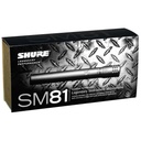 SHURE SM81 Micrófono Cardioide De Condensador Para Instrumentos Musicales