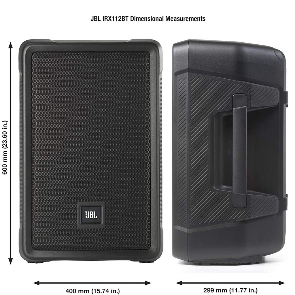 JBL IRX112BT CORNETA AMPLIFICADA 12" 1300W Max. con Bluetooth