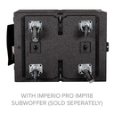 AVANTE AUDIO IMPERIO PRO IMC118 Base Con Ruedas Tipo Carrucha Para Sub Bajo