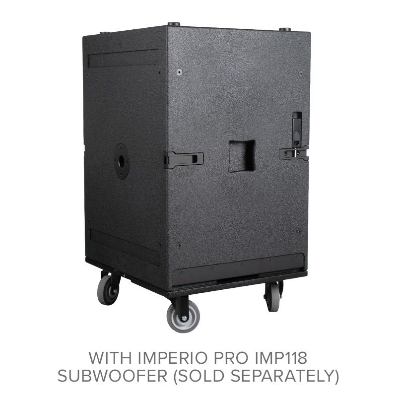AVANTE AUDIO IMPERIO PRO IMC118 Base Con Ruedas Tipo Carrucha Para Sub Bajo