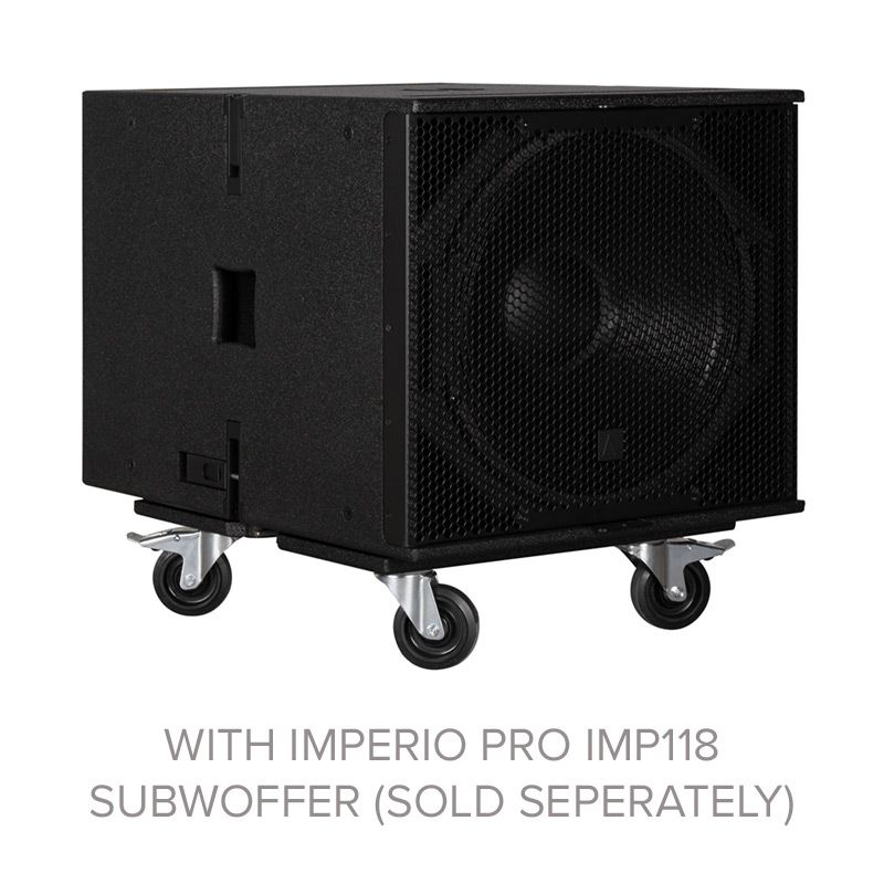 AVANTE AUDIO IMPERIO PRO IMC118 Base Con Ruedas Tipo Carrucha Para Sub Bajo