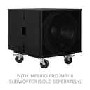 AVANTE AUDIO IMPERIO PRO IMC118 Base Con Ruedas Tipo Carrucha Para Sub Bajo