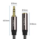 Cable Extensión de Audifonos Plug Mini Estéreo a Jack Mini Estéreo 3mt VIOY Audio Auxiliar