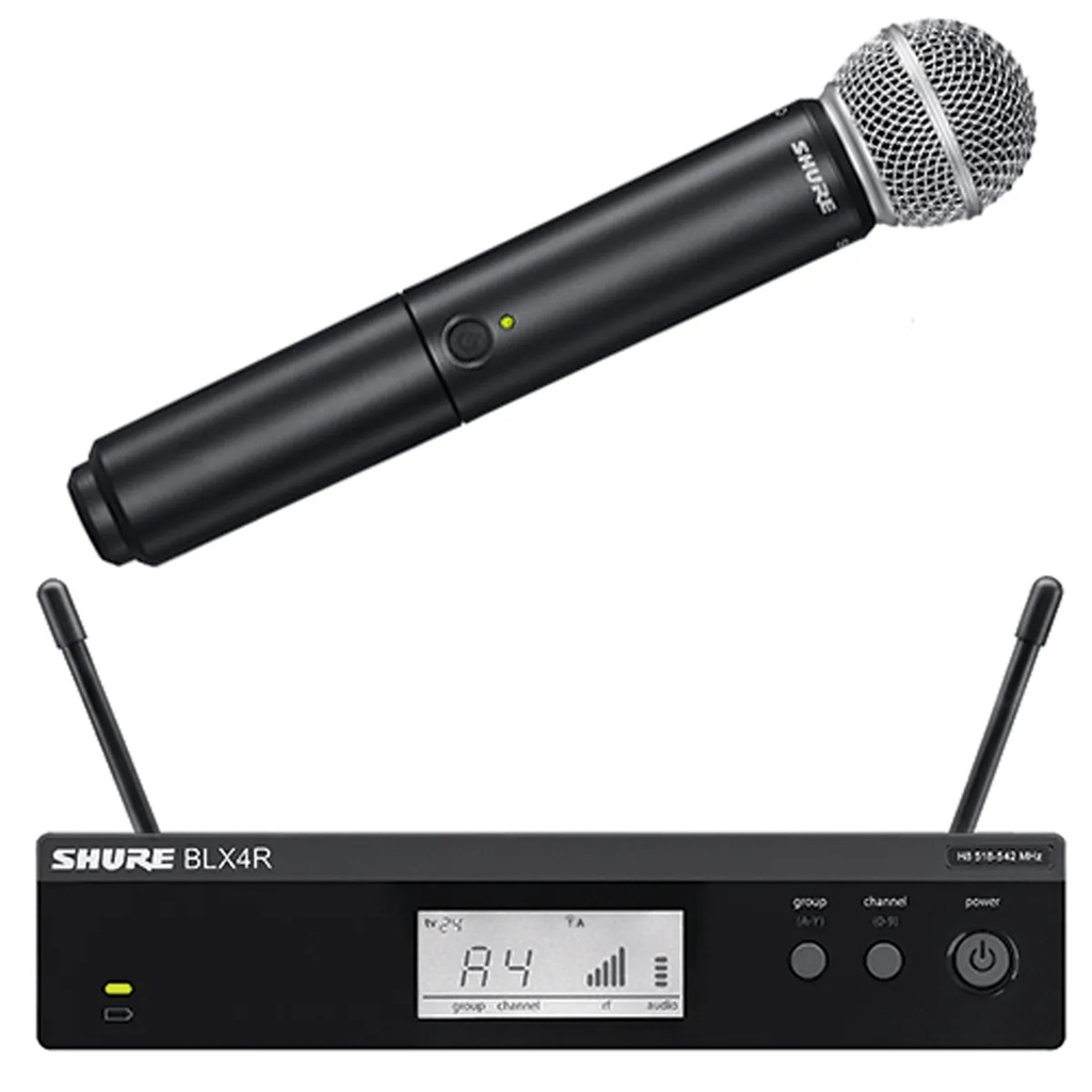 SHURE BLX24R/SM58 Micrófono Inalámbrico