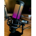 HyperX QuadCast-S Micrófono condensador USB RGB Gaming, podcasts, Twitch, YouTube, Discord