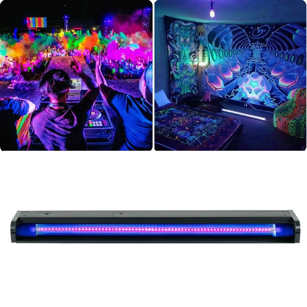 ADJ LUZ NEGRA UV LED TIPO TUBO FLUORESCENTE