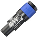 NEUTRIK NAC3FXXA-W-S POWERCON CORRIENTE 20A 250V AEREO AZUL Para De Cable De 6 a 12 mm