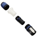 NEUTRIK NAC3FXXA-W-L POWERCON CORRIENTE 20A 250V AEREO AZUL Para De Cable De 10 a 18 mm