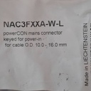 NEUTRIK NAC3FXXA-W-L POWERCON CORRIENTE 20A 250V AEREO AZUL Para De Cable De 10 a 18 mm