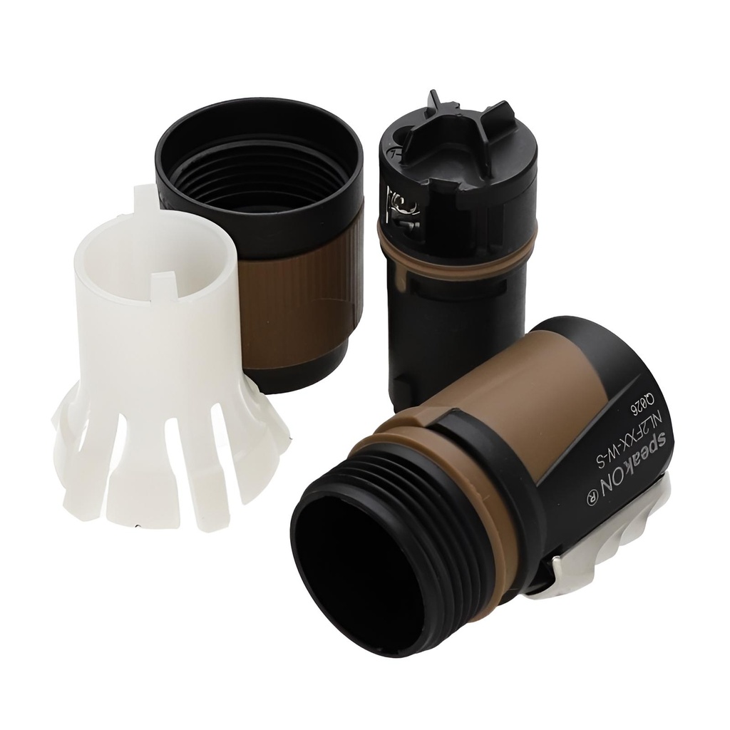 NEUTRIK NL2FXX-W-S CONECTOR SPEAKON 2 PIN AEREO