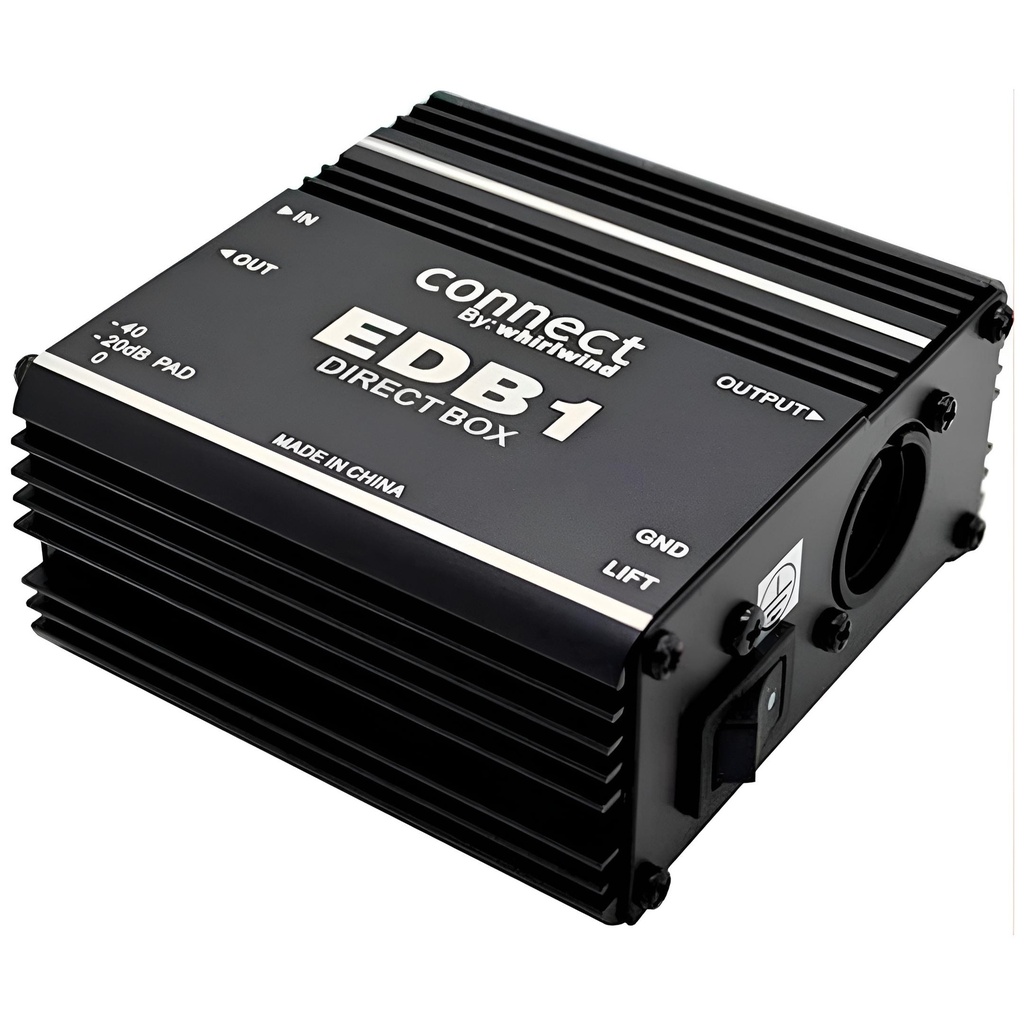 WHIRLWIND EDB1 CAJA DIRECTA PASIVA