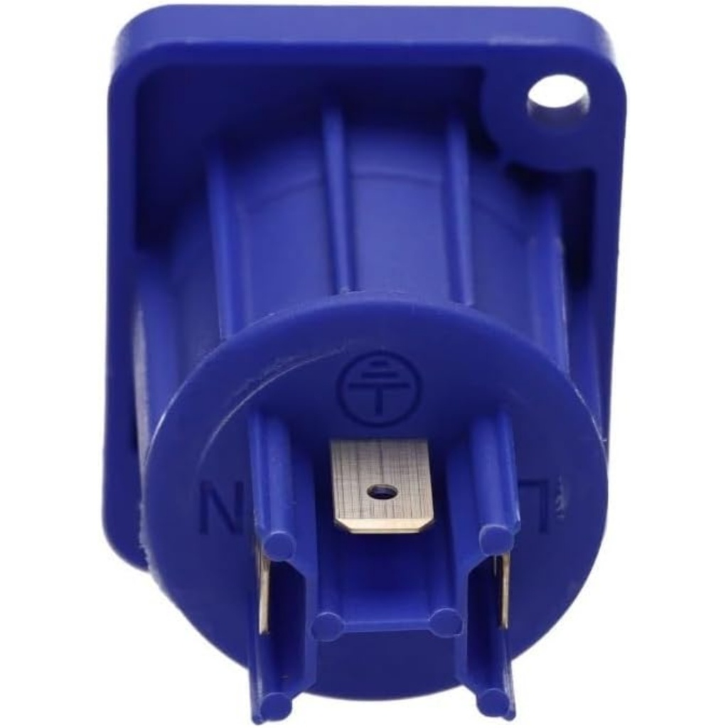 NEUTRIK NAC3MPXXA POWERCON CORRIENTE 20A 250V CHASIS AZUL