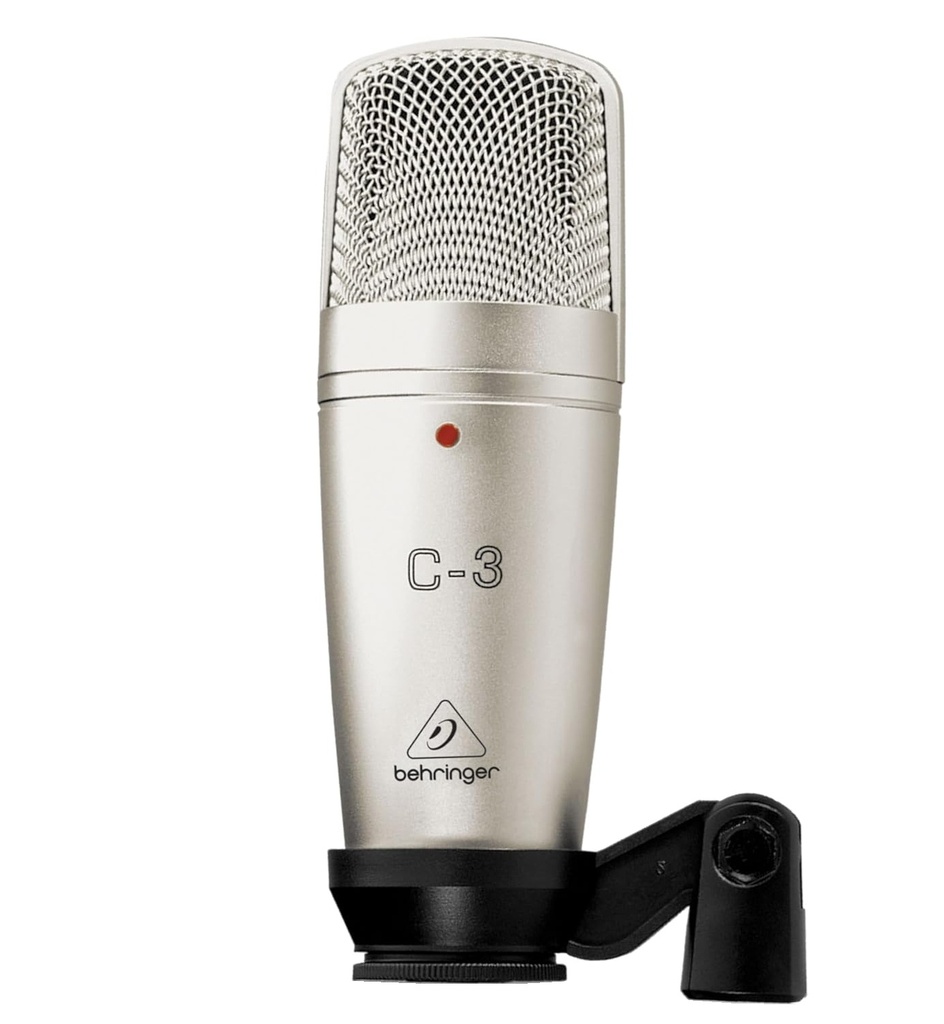 BEHRINGER C-3 Micrófono Estudio Grabación De Condensador
