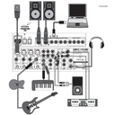 BEHRINGER CONSOLA 16 ENTRADAS 2/2 BUSES, CON EFECTOS, USB, INTERFAZ