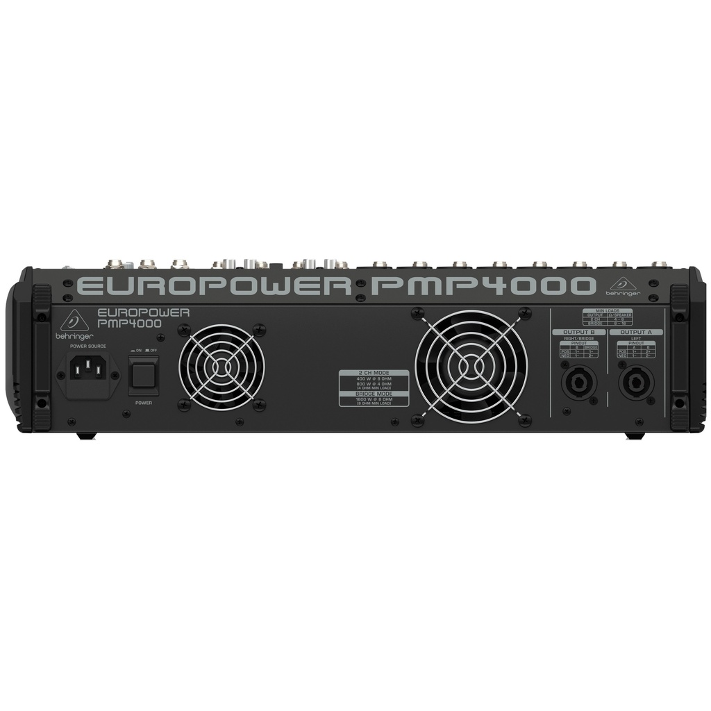 BEHRINGER CONSOLA AMPLIFICADA 2 X 800 WATTS EN ESTEREO