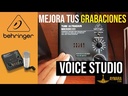 BEHRINGER MIC500USB INTERFACE AUDIO TUBE PREAMPLIFICADOR PODCAST BUNDLES Y MICROFONO C-1