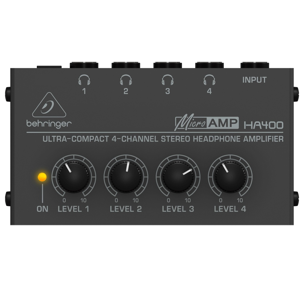 BEHRINGER HA-400 AMPLIFICADOR DE AUDIFONOS 4CH