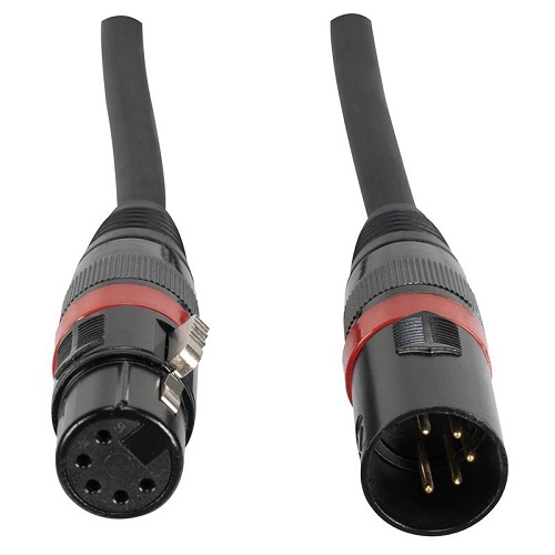 ACCU CABLE AC5PDMX10 Cable DMX XLR 5 Pines 3 MTS