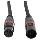 ACCU CABLE AC5PDMX5 Cable DMX XLR 5 Pines 1.50mts