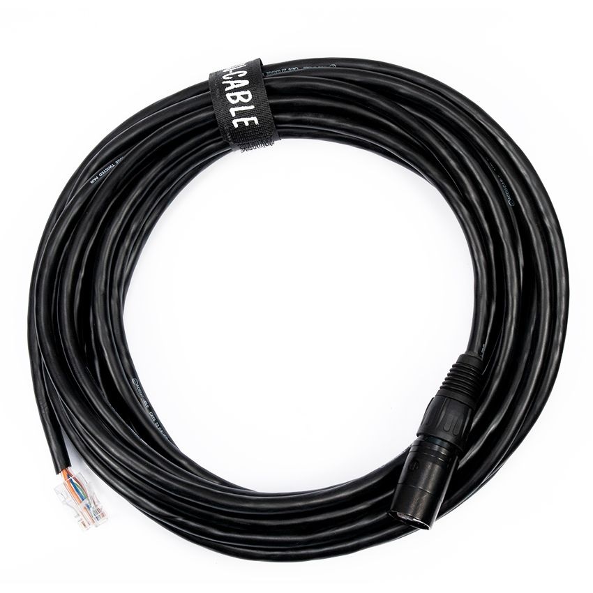 ACCU CABLE CAT6PRO25FC Cable de DATA CAT6 RJ45 A LOCKING ETHERCON 7.50 MTS